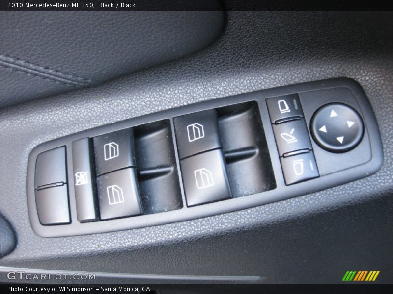 Black / Black 2010 Mercedes-Benz ML 350