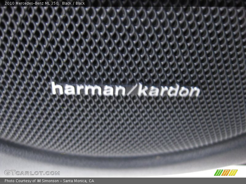 Black / Black 2010 Mercedes-Benz ML 350