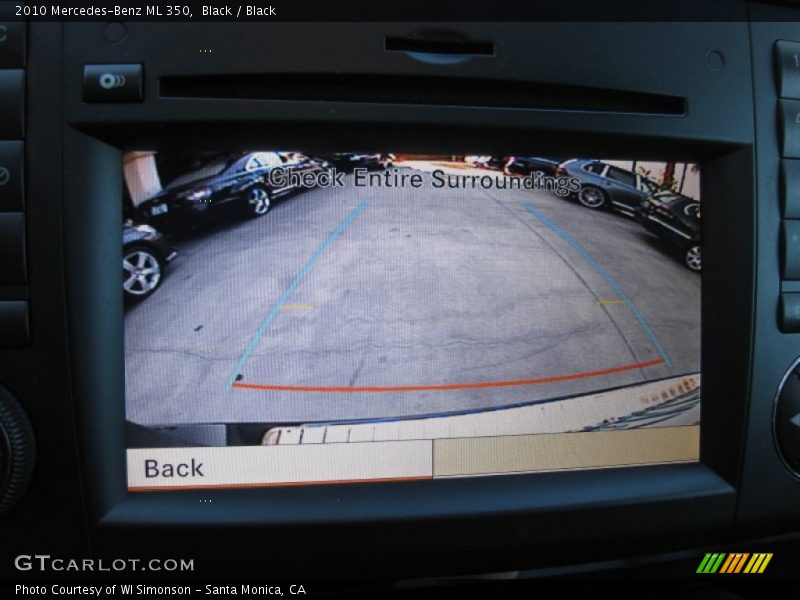 Black / Black 2010 Mercedes-Benz ML 350