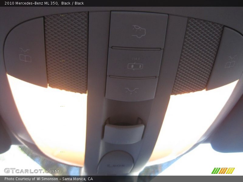 Black / Black 2010 Mercedes-Benz ML 350