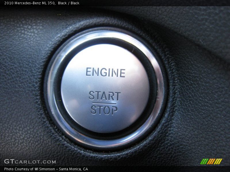 Black / Black 2010 Mercedes-Benz ML 350