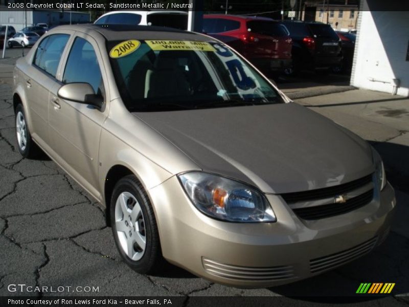 Sandstone Metallic / Neutral 2008 Chevrolet Cobalt LT Sedan