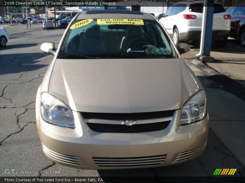 Sandstone Metallic / Neutral 2008 Chevrolet Cobalt LT Sedan