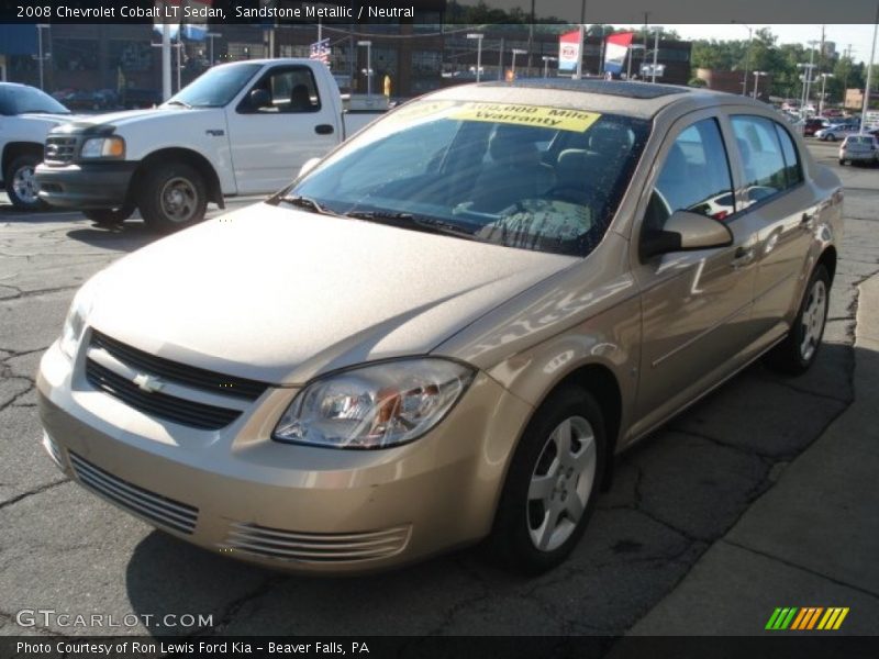 Sandstone Metallic / Neutral 2008 Chevrolet Cobalt LT Sedan