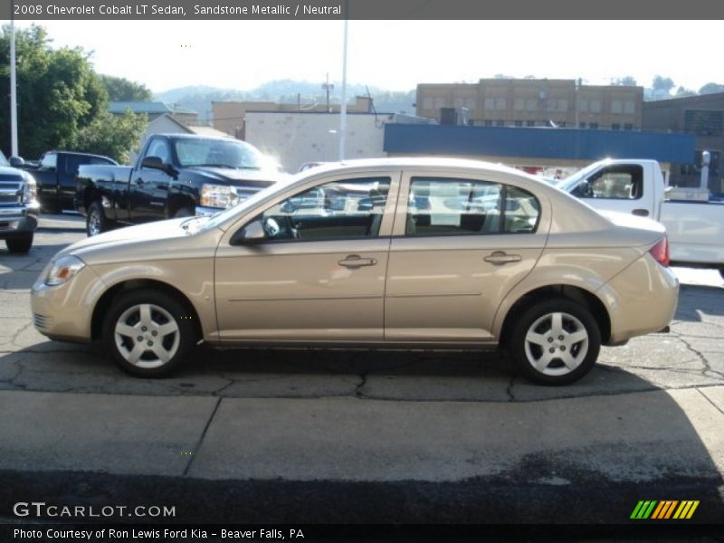 Sandstone Metallic / Neutral 2008 Chevrolet Cobalt LT Sedan