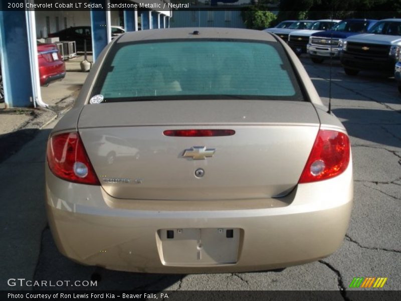 Sandstone Metallic / Neutral 2008 Chevrolet Cobalt LT Sedan
