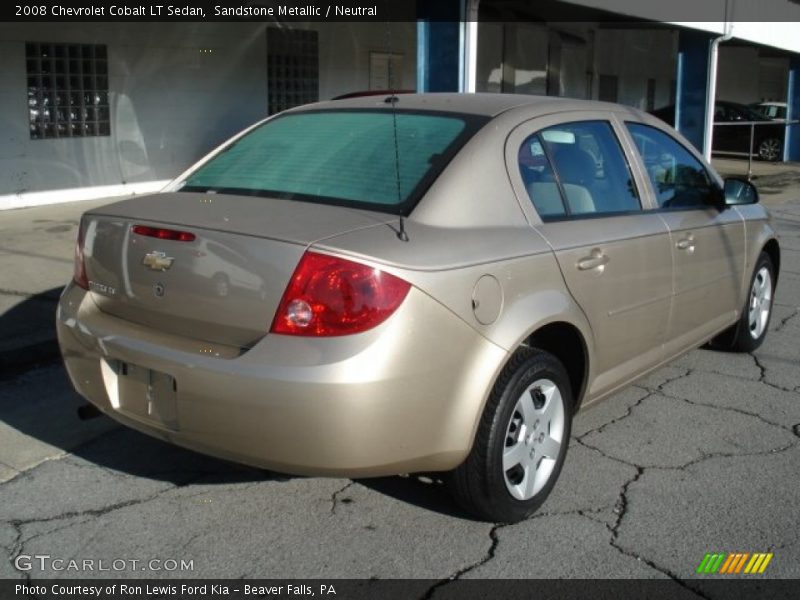 Sandstone Metallic / Neutral 2008 Chevrolet Cobalt LT Sedan
