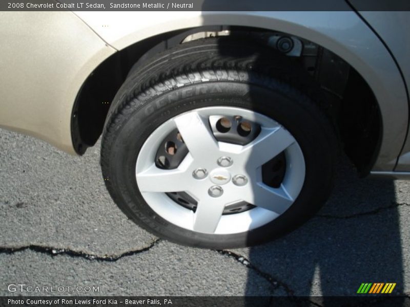 Sandstone Metallic / Neutral 2008 Chevrolet Cobalt LT Sedan