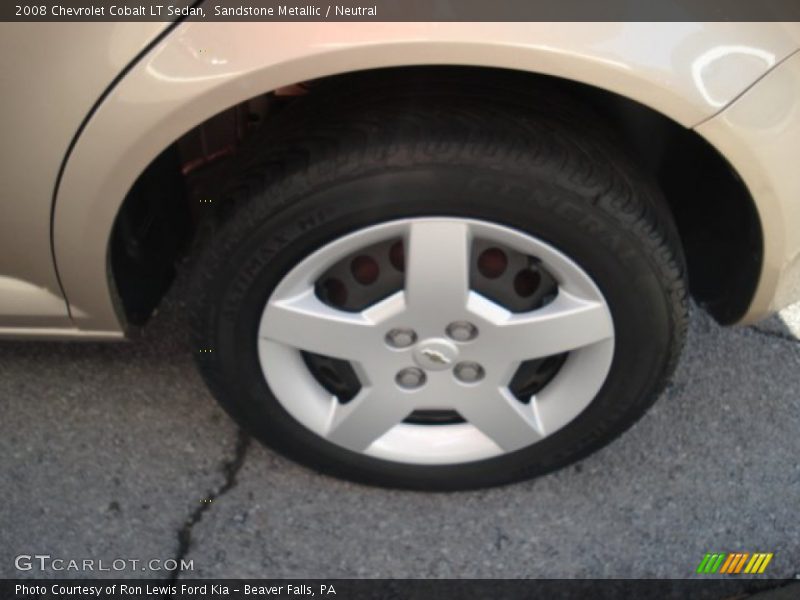 Sandstone Metallic / Neutral 2008 Chevrolet Cobalt LT Sedan