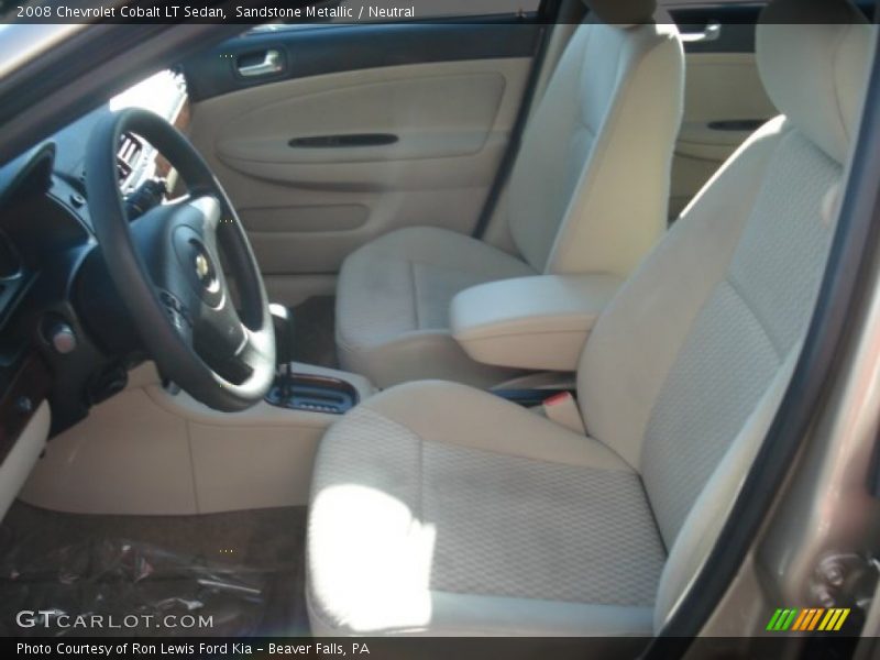 Sandstone Metallic / Neutral 2008 Chevrolet Cobalt LT Sedan