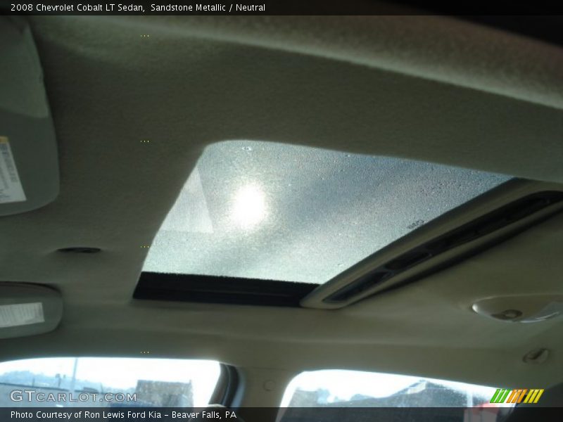 Sandstone Metallic / Neutral 2008 Chevrolet Cobalt LT Sedan