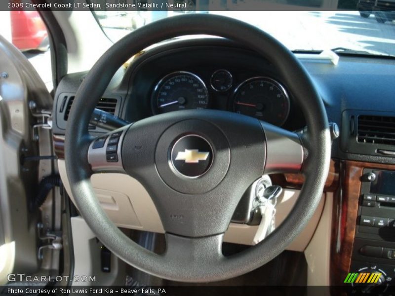 Sandstone Metallic / Neutral 2008 Chevrolet Cobalt LT Sedan