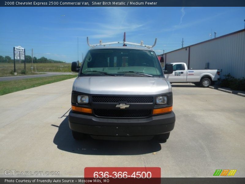Silver Birch Metallic / Medium Pewter 2008 Chevrolet Express 2500 Commercial Van