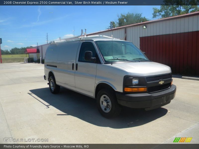 Silver Birch Metallic / Medium Pewter 2008 Chevrolet Express 2500 Commercial Van