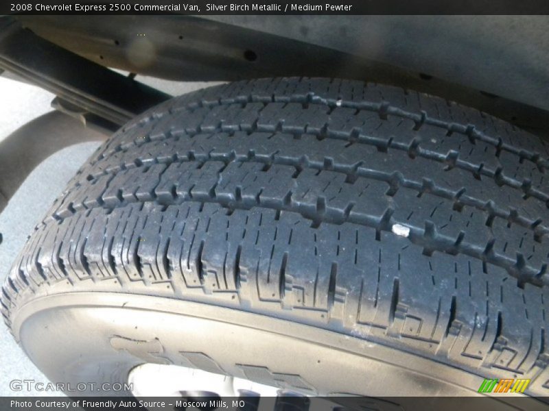 Silver Birch Metallic / Medium Pewter 2008 Chevrolet Express 2500 Commercial Van