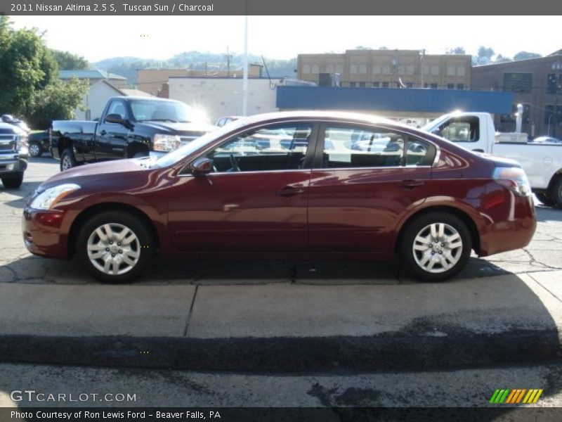 Tuscan Sun / Charcoal 2011 Nissan Altima 2.5 S