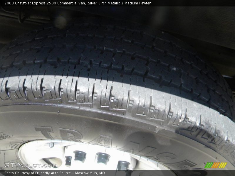 Silver Birch Metallic / Medium Pewter 2008 Chevrolet Express 2500 Commercial Van