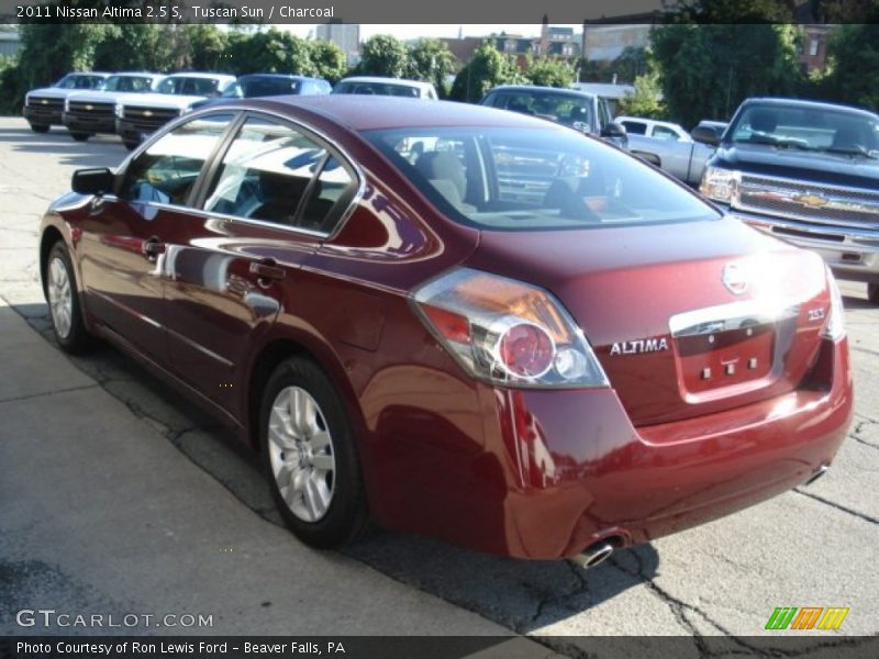 Tuscan Sun / Charcoal 2011 Nissan Altima 2.5 S