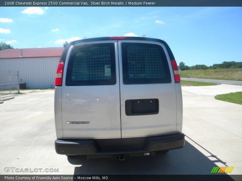 Silver Birch Metallic / Medium Pewter 2008 Chevrolet Express 2500 Commercial Van