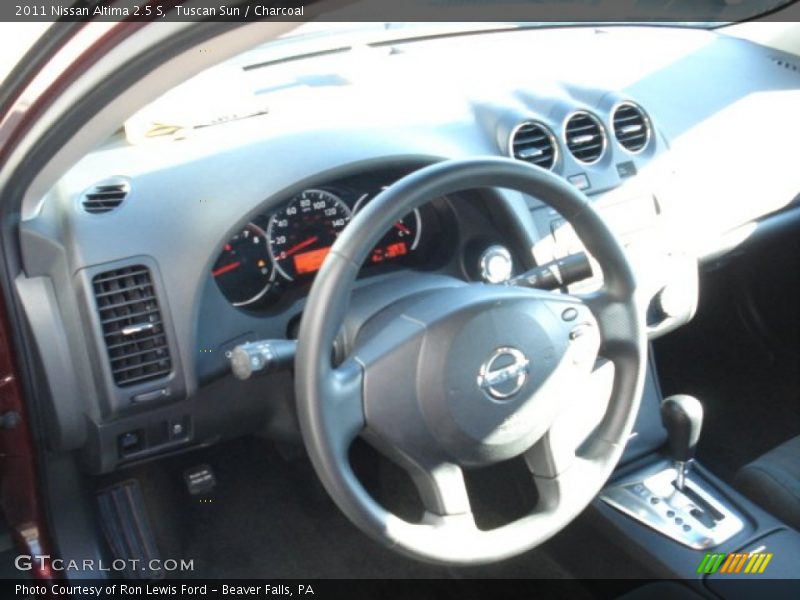 Tuscan Sun / Charcoal 2011 Nissan Altima 2.5 S