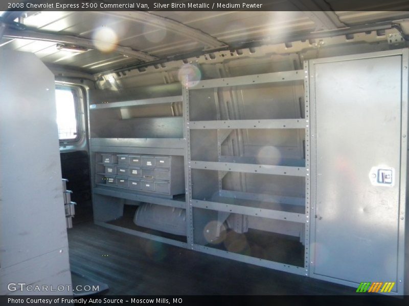 Silver Birch Metallic / Medium Pewter 2008 Chevrolet Express 2500 Commercial Van