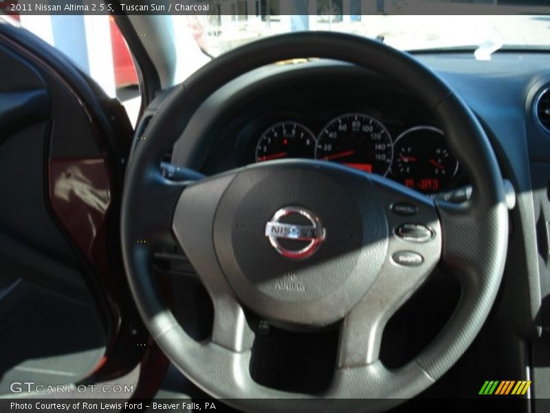 Tuscan Sun / Charcoal 2011 Nissan Altima 2.5 S
