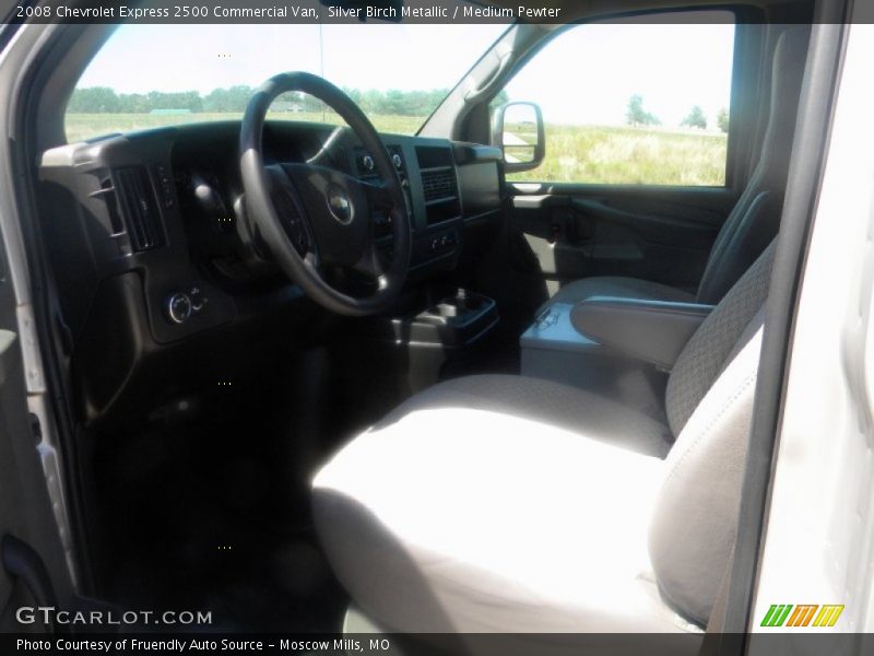 Silver Birch Metallic / Medium Pewter 2008 Chevrolet Express 2500 Commercial Van
