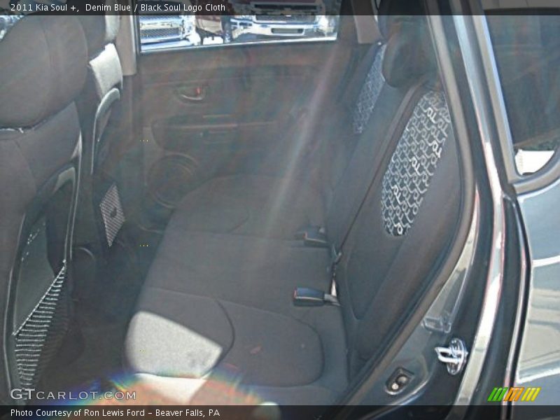 Denim Blue / Black Soul Logo Cloth 2011 Kia Soul +