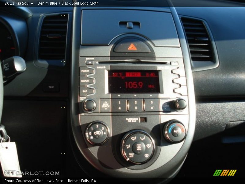 Denim Blue / Black Soul Logo Cloth 2011 Kia Soul +