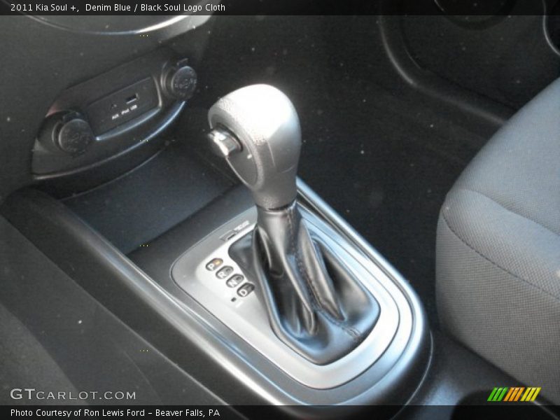 Denim Blue / Black Soul Logo Cloth 2011 Kia Soul +