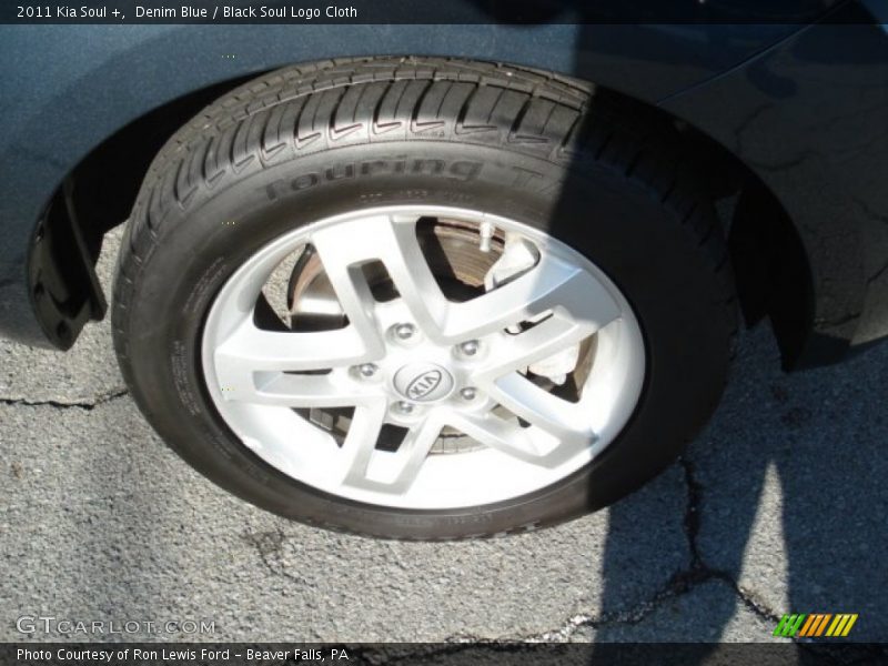 Denim Blue / Black Soul Logo Cloth 2011 Kia Soul +