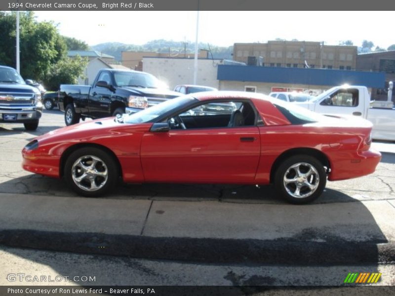 Bright Red / Black 1994 Chevrolet Camaro Coupe