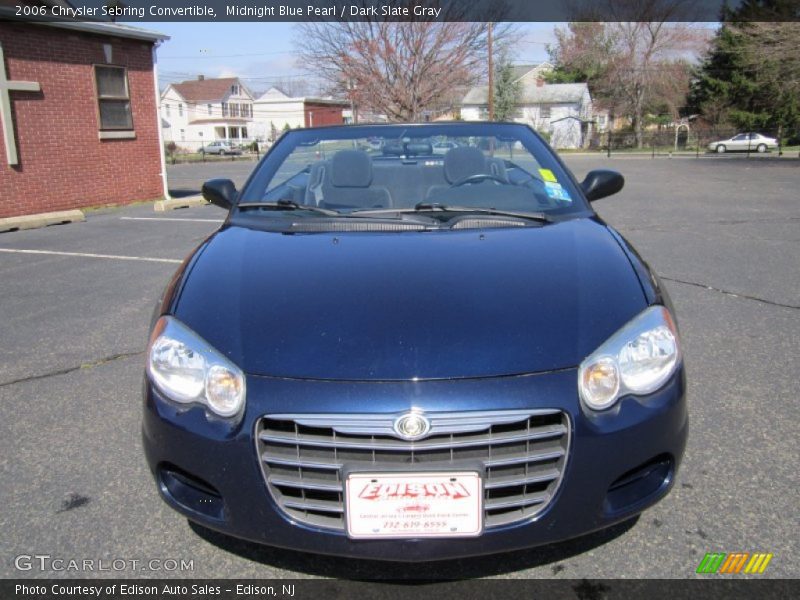 Midnight Blue Pearl / Dark Slate Gray 2006 Chrysler Sebring Convertible