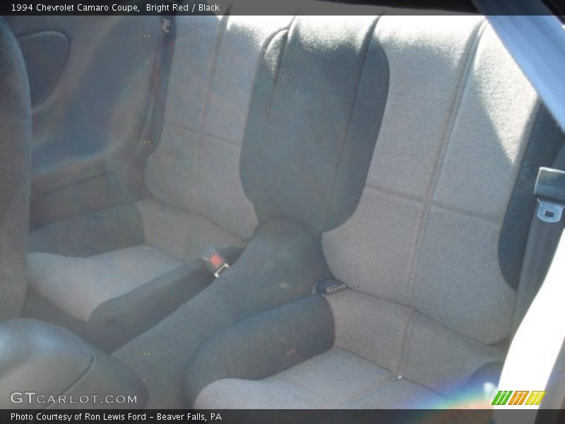 Rear Seat of 1994 Camaro Coupe