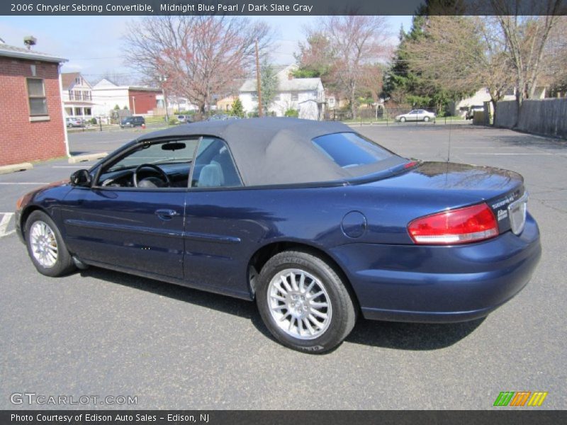 Midnight Blue Pearl / Dark Slate Gray 2006 Chrysler Sebring Convertible