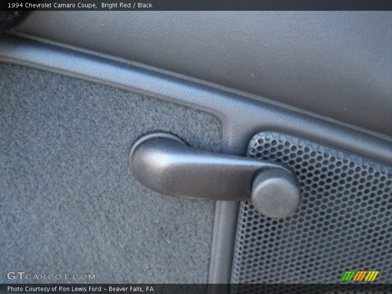 Controls of 1994 Camaro Coupe