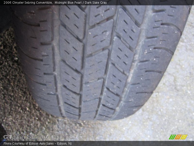 Midnight Blue Pearl / Dark Slate Gray 2006 Chrysler Sebring Convertible