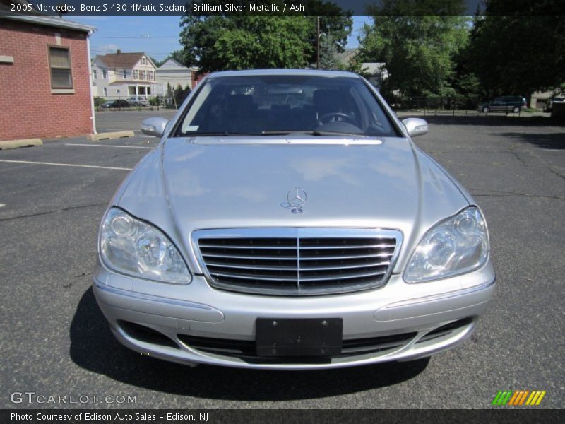 Brilliant Silver Metallic / Ash 2005 Mercedes-Benz S 430 4Matic Sedan