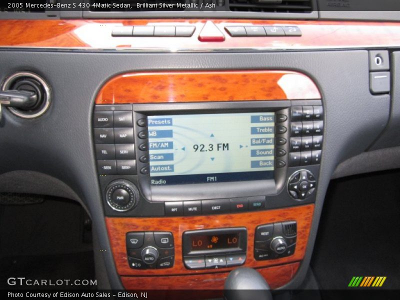 Brilliant Silver Metallic / Ash 2005 Mercedes-Benz S 430 4Matic Sedan