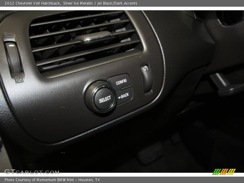 Controls of 2012 Volt Hatchback