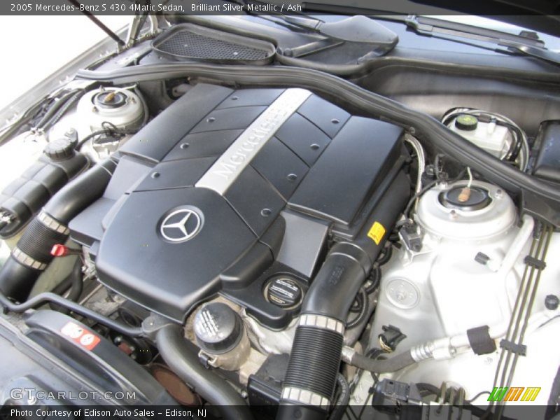  2005 S 430 4Matic Sedan Engine - 4.3 Liter SOHC 24-Valve V8