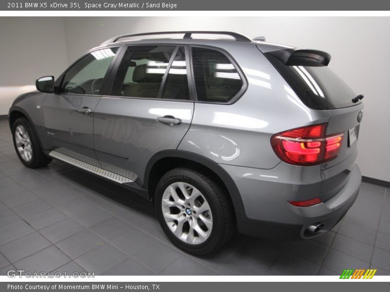 Space Gray Metallic / Sand Beige 2011 BMW X5 xDrive 35i