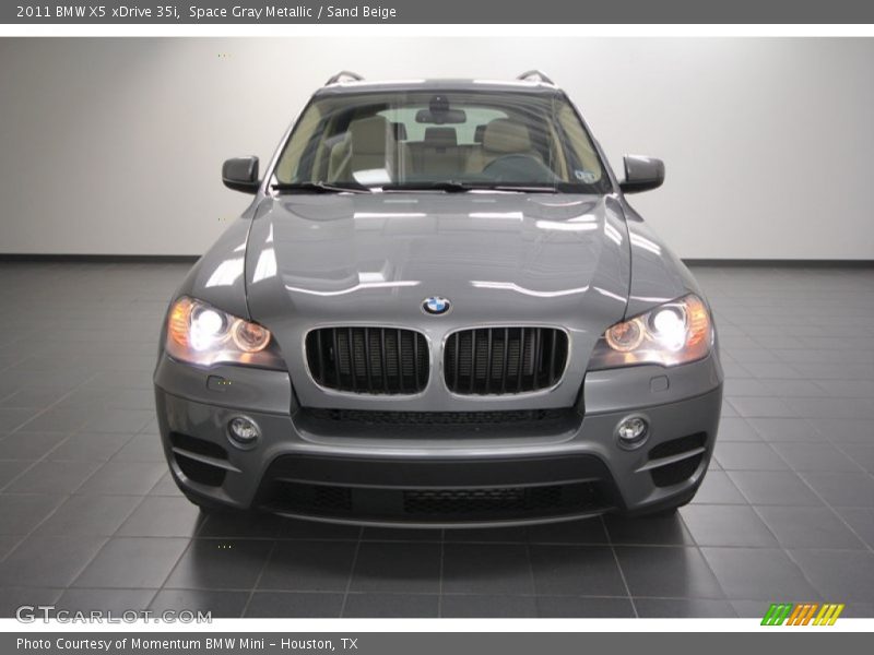 Space Gray Metallic / Sand Beige 2011 BMW X5 xDrive 35i