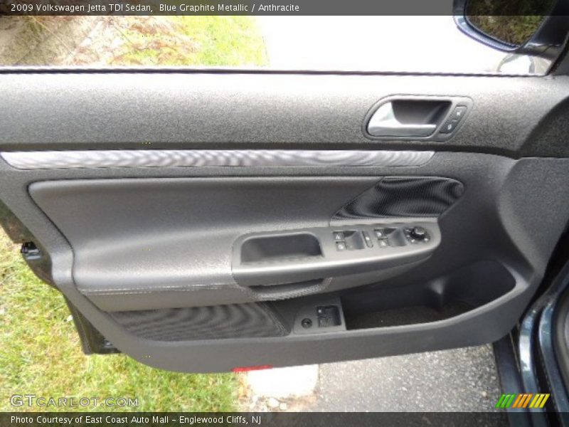 Blue Graphite Metallic / Anthracite 2009 Volkswagen Jetta TDI Sedan