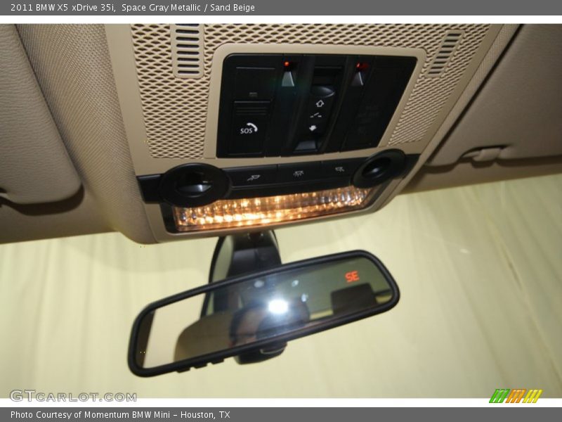 Space Gray Metallic / Sand Beige 2011 BMW X5 xDrive 35i