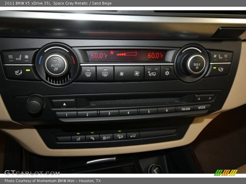 Space Gray Metallic / Sand Beige 2011 BMW X5 xDrive 35i