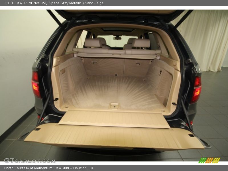 Space Gray Metallic / Sand Beige 2011 BMW X5 xDrive 35i