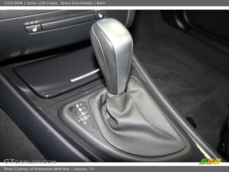 Space Grey Metallic / Black 2009 BMW 1 Series 128i Coupe