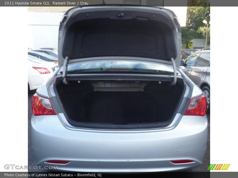 Radiant Silver / Gray 2011 Hyundai Sonata GLS