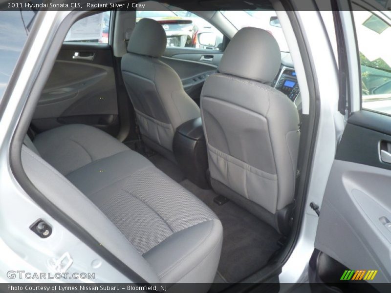 Radiant Silver / Gray 2011 Hyundai Sonata GLS
